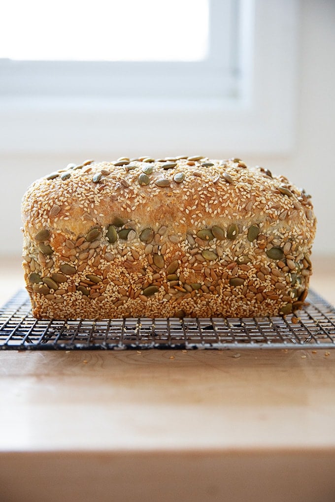 no knead three seed bread - Article 2